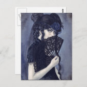 魅惑のイブニング ポストカード (正面/裏面)