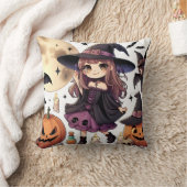 魅惑のイブ:魔女のハロウィーン クッション (ブランケット)