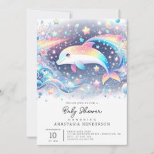 魅惑のイルカの赤ちゃんシャワー