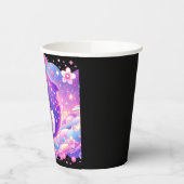 魅惑のイルカの赤ちゃんシャワー 紙コップ (左)