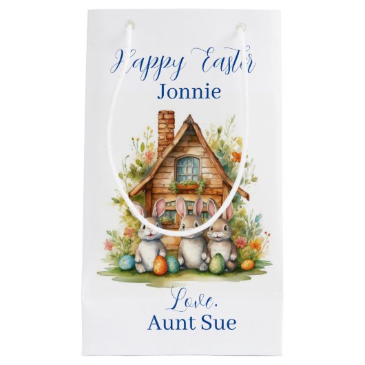 🐰魅惑のイースターバニーワンダーランド スモールペーパーバッグ (正面)