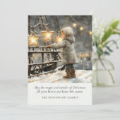 魅惑のウィンター・マジック・クリスマス シーズンカード (スタンド正面)