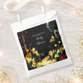 魅惑のウッドランドの赤ちゃんシャワー フェイバーバッグ (クリップ留めされた状態)