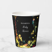 魅惑のウッドランドの赤ちゃんシャワー 紙コップ (正面)
