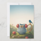 魅惑のウッドランドプリンセスベビーシャワーフェアユタレ 招待状 (裏面)