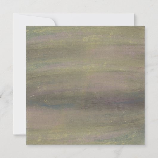 魅惑のウッドランド赤ちゃんシャワーサンキューカード サンキューカード (裏面)