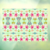 魅惑のエクレクティックガーデン:多様な花の美しさ ウィンドウサイン (シート3)