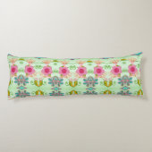 魅惑のエクレクティックガーデン：多様な花の美しさ ボディピロー (裏面)