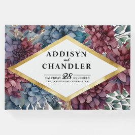 魅惑のエレガンスジュエルトンフローラ結婚ズ ゲストブック