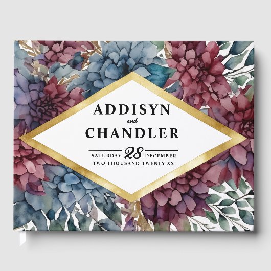 魅惑のエレガンスジュエルトンフローラ結婚ズ ゲストブック (正面)