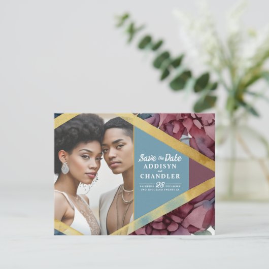 魅惑のエレガンスジュエルトンフローラ結婚ズ シーズンポストカード (スタンド正面)