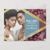 魅惑のエレガンスジュエルトンフローラ結婚ズ シーズンポストカード (正面)