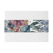 魅惑のエレガンスジュエルトンフローラ結婚ズ 招待状ベリーバンド (裏面例)