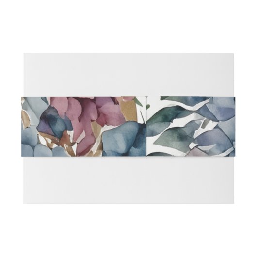 魅惑のエレガンスジュエルトンフローラ結婚ズ 招待状ベリーバンド (裏面例)