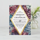 魅惑のエレガンスジュエルトンフローラ結婚ズ 招待状 (スタンド正面)