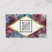 魅惑のエレガンスジュエルトンフローラQRコード エンクロージャーカード (裏面)
