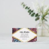 魅惑のエレガンスジュエルトンフローラQRコード エンクロージャーカード (スタンド正面)