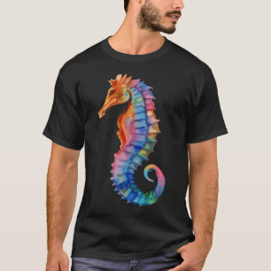 魅惑のエレガンス: タツノオトシゴのダンス Tシャツ