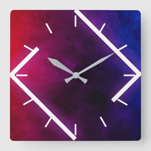 魅惑のエレガンス：最高の壁掛け時計 スクエア壁時計 (正面)