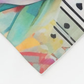 魅惑のカッティガーデン鮮やかカラー フリースブランケット (角)