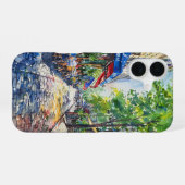 魅惑のカフェ iPhone 16ケース (裏面横)