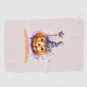 魅惑のカボチャ畑 ゴルフタオル (横)