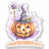 魅惑のカボチャ畑 シール (正面)