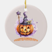 魅惑のカボチャ畑 セラミックオーナメント (裏面)