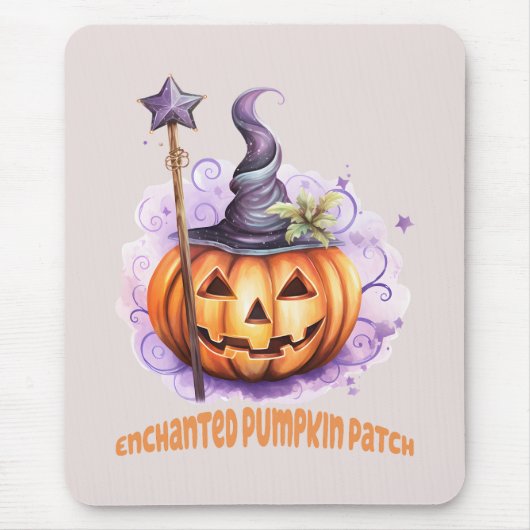 魅惑のカボチャ畑 マウスパッド (正面)