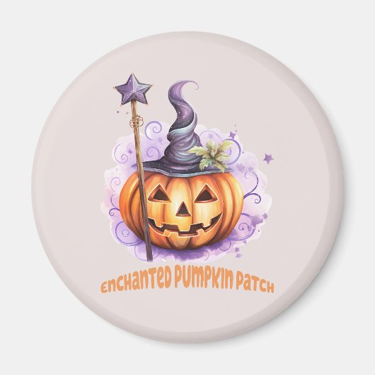 魅惑のカボチャ畑 マグネット (正面)