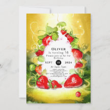 魅惑のカラフル喜びイチゴ誕生日