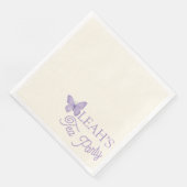 魅惑のガーデンティーパーティー紙ナプキン (コーナー)