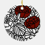 魅惑のガーデンバラ セラミックオーナメント (裏面)