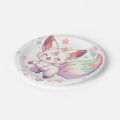 魅惑のキツネベビーシャワー ペーパープレート (アングル)