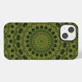 魅惑のキノコの万華鏡 iPhoneケース (裏面横)