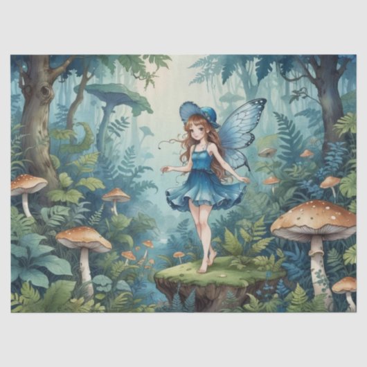魅惑のキノコの妖精 薄葉紙 (正面)
