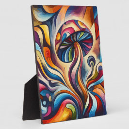 魅惑のキノコの幻想 フォトプラーク