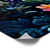 魅惑のキノコの森の夢 ポスター (角)