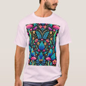 魅惑のキノコの森の夢 Tシャツ (正面)