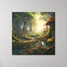 魅惑のキノコの森を探索する