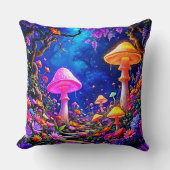 魅惑のキノコの森 クッション (正面)