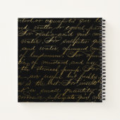 魅惑のキノコの森 ノートブック (裏面)