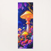 魅惑のキノコの森 ヨガマット (裏面)