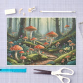 魅惑のキノコの森 薄葉紙 (クラフト)