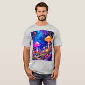 魅惑のキノコの森 Tシャツ (正面フル)