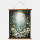 魅惑のクリスタルフォレスト 吊り下げ型タペストリー (正面)