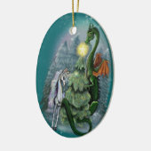 魅惑のクリスマスツリー セラミックオーナメント (左)