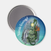 魅惑のクリスマスツリー マグネット (正面/裏面)