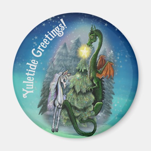 魅惑のクリスマスツリー マグネット (正面)