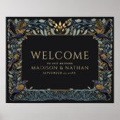 魅惑のゴシックレイヴンフローラ結婚の歓迎 ポスター (正面)